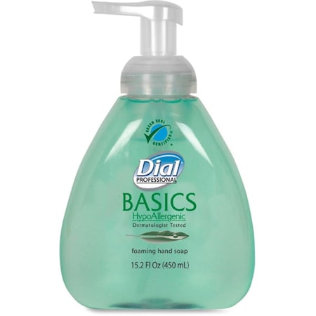 Dial DIA98609 15.2 oz Basics Foaming Soap with Aloe - Fresh Scent, Green DI464988